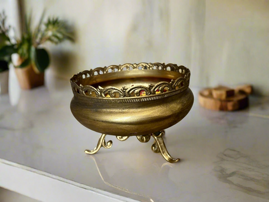 Metal Pot Golden SMALL