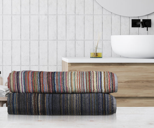 LUIS MULTI STRIPED TOWEL