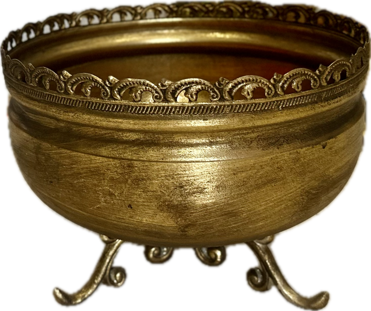 Metal Pot Golden LARGE
