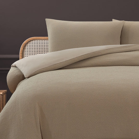 Ardor Boudoir Thea Quilt Cover Set - Wheat