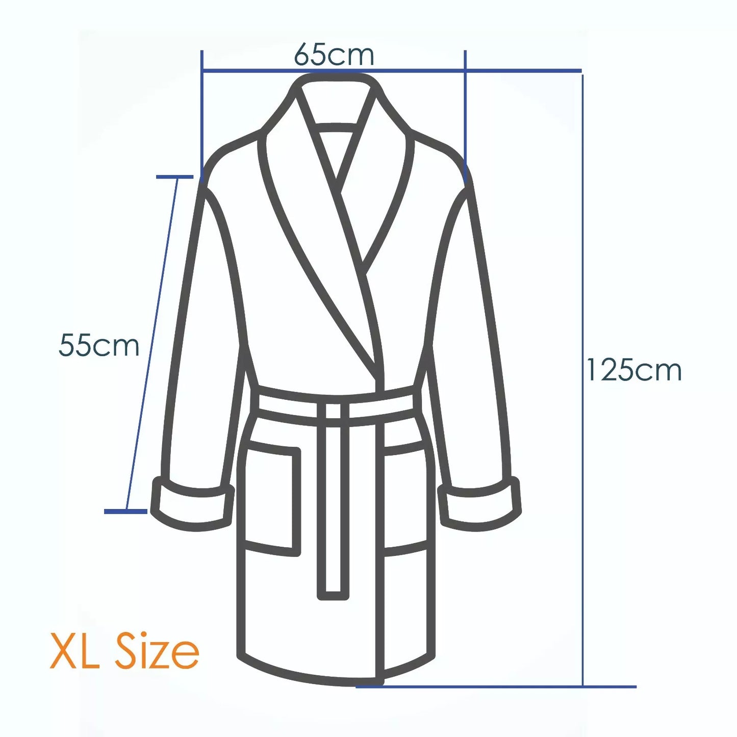 unisex bathrobe
