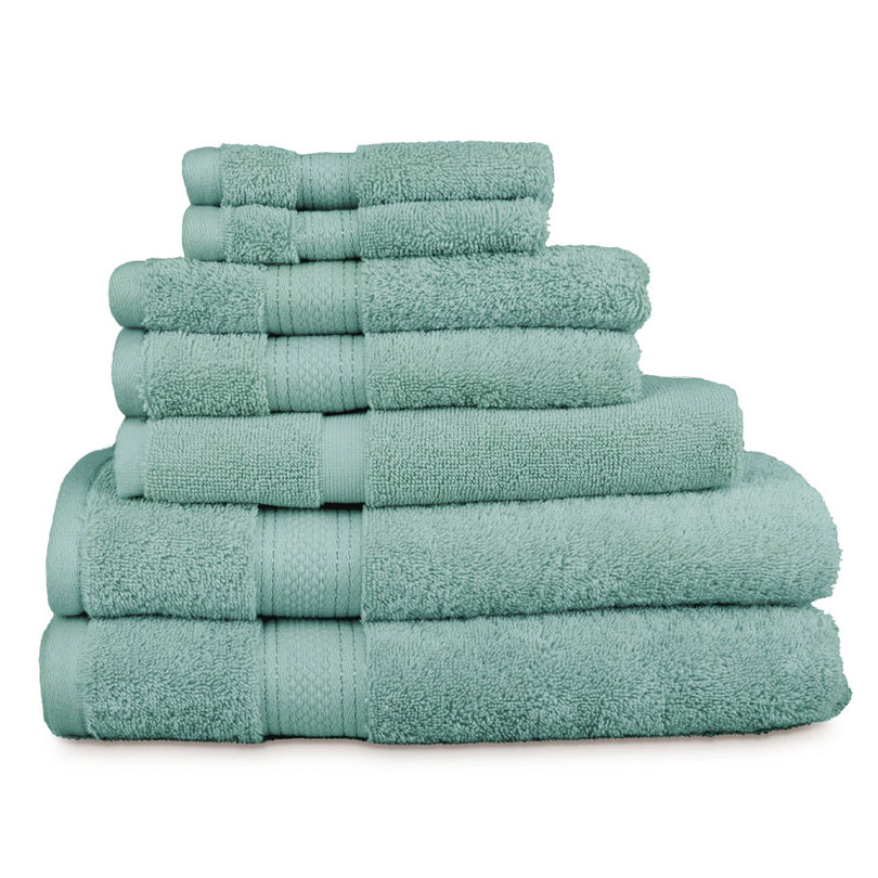 ALGODON "St Regis Collection" TOWEL PACK - 7 PC MARINE