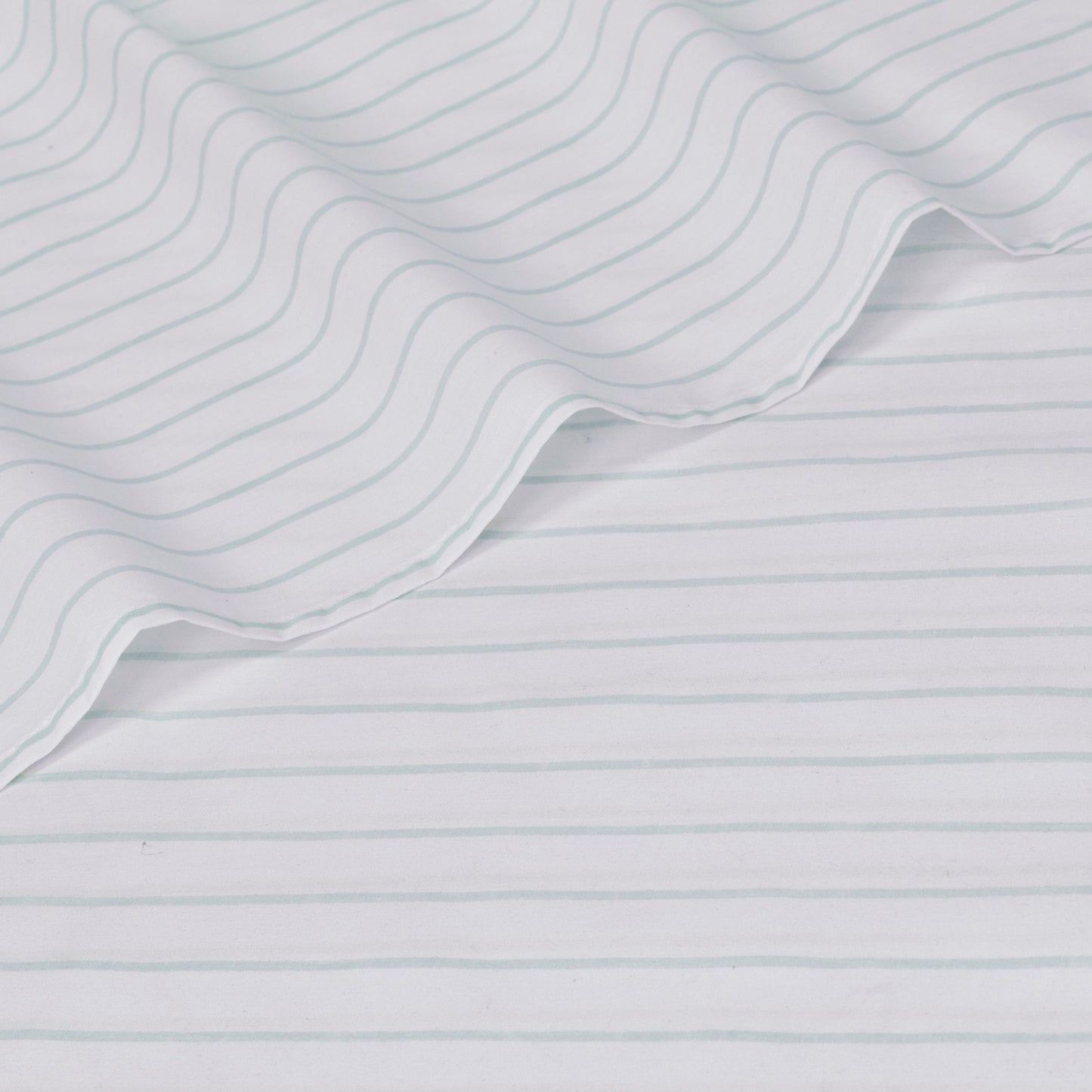 JBK "Stripe" PRINTED SHEET SET CHAMBRAY