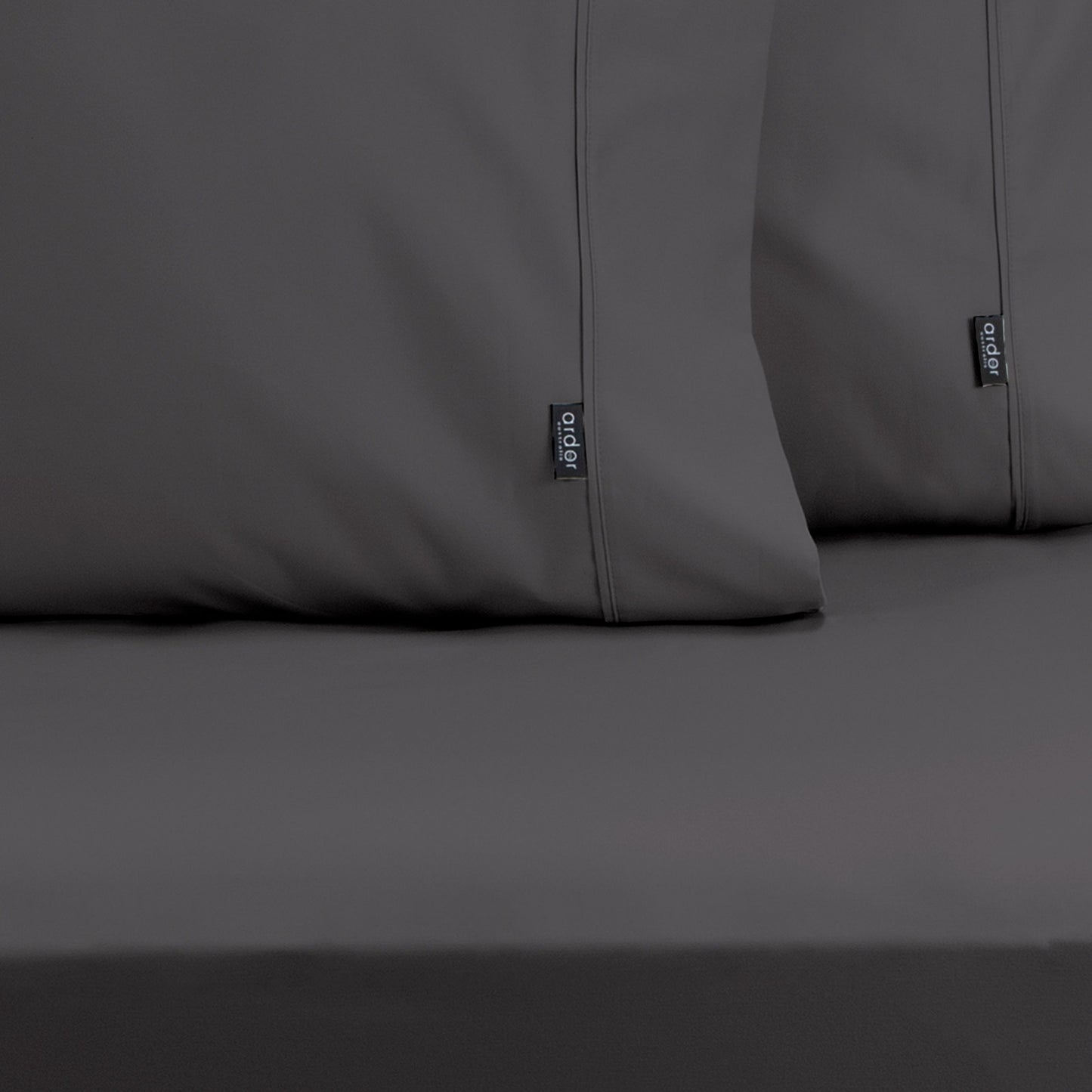 1000TC Fitted COMBO SHEET SET CHARCOAL