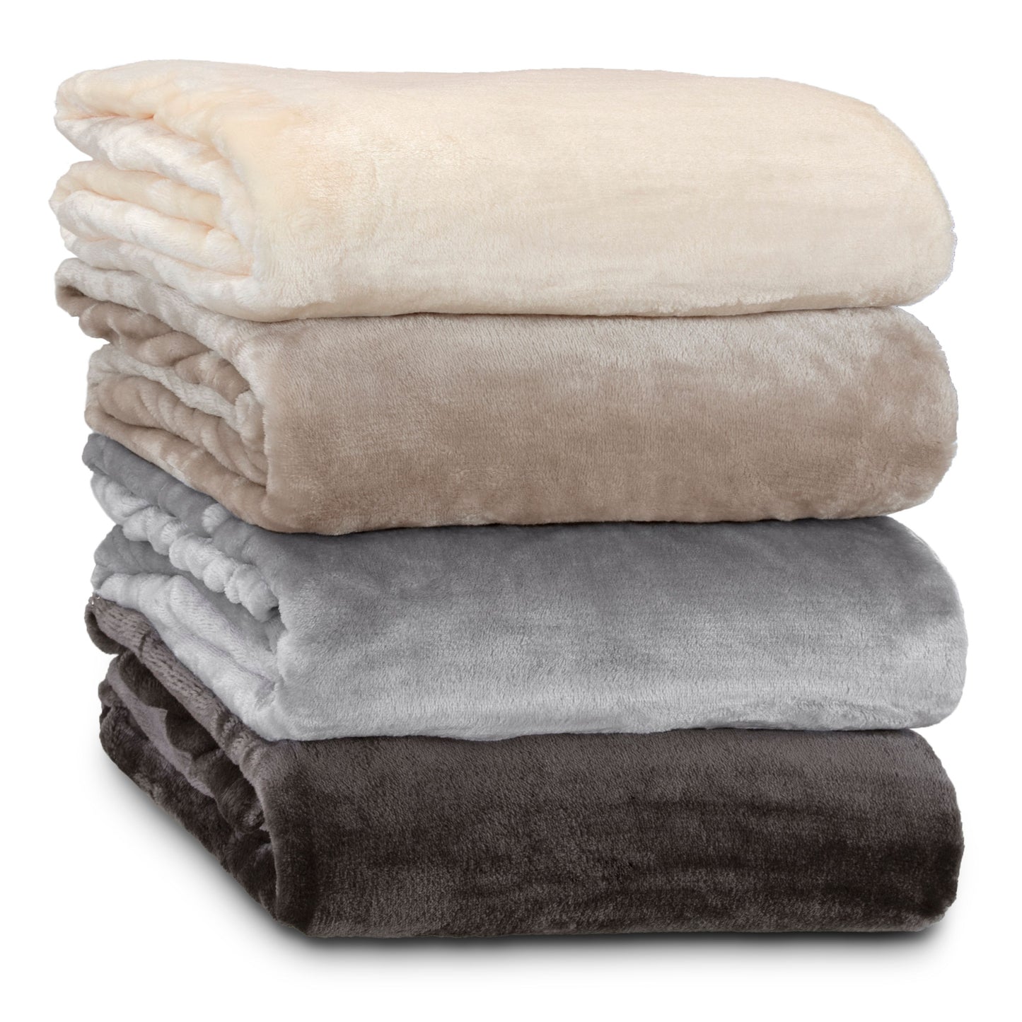 ARDOR BOUDOIR "Lucia" LUXURY VELVET PLUSH THROW ( CHARCOAL )