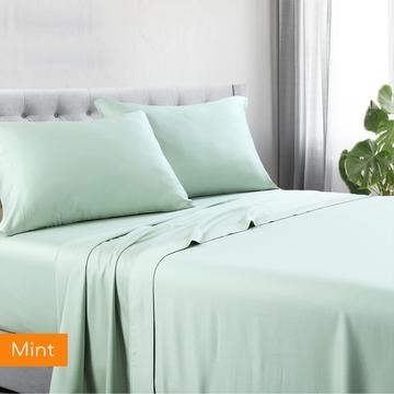 1200TC Hotel Quality Soft Cotton Rich Sheet Sets Size/Colour