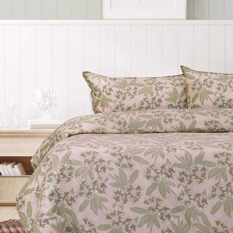 Ardor Boudoir Jasmine Cotton 250TC Quilt Cover Set