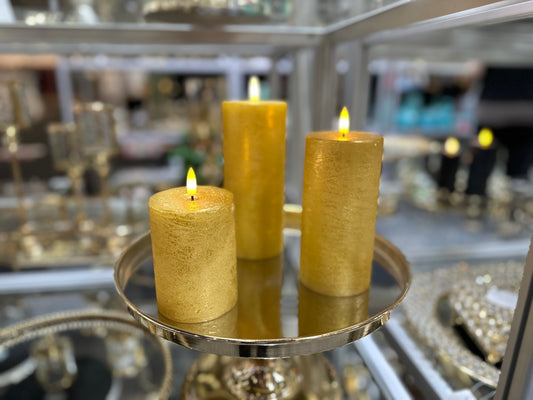 GOLD LED CANDLES
