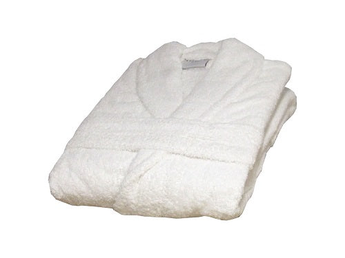 Luxe 100% Cotton Terry Bathrobe ( Unisex )