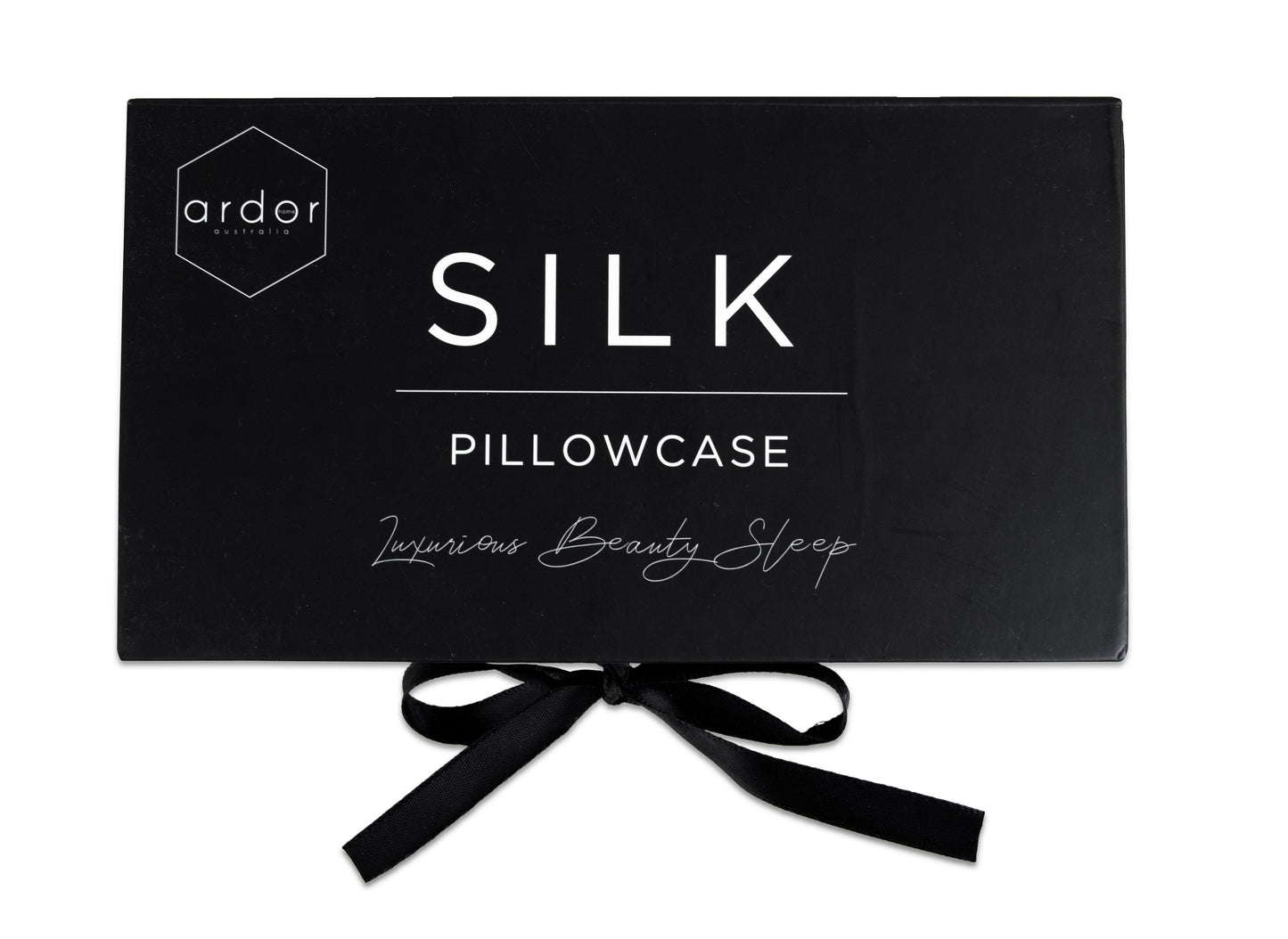 ARDOR "Silver Nights" SILK PILLOWCASE SILVER